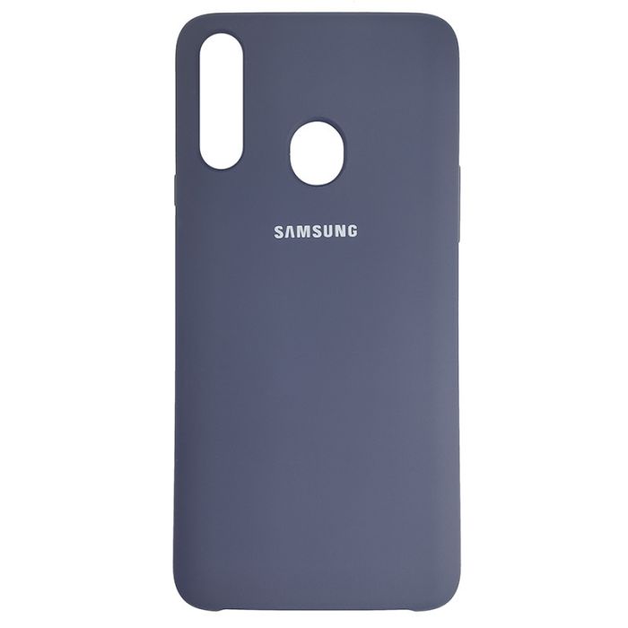 Чохол Silicone Case for Samsung A20s Midnight (8)