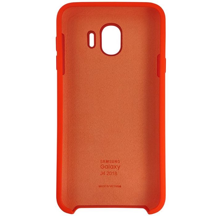 Чехол Silicone Case for Samsung J400 Orange (13)