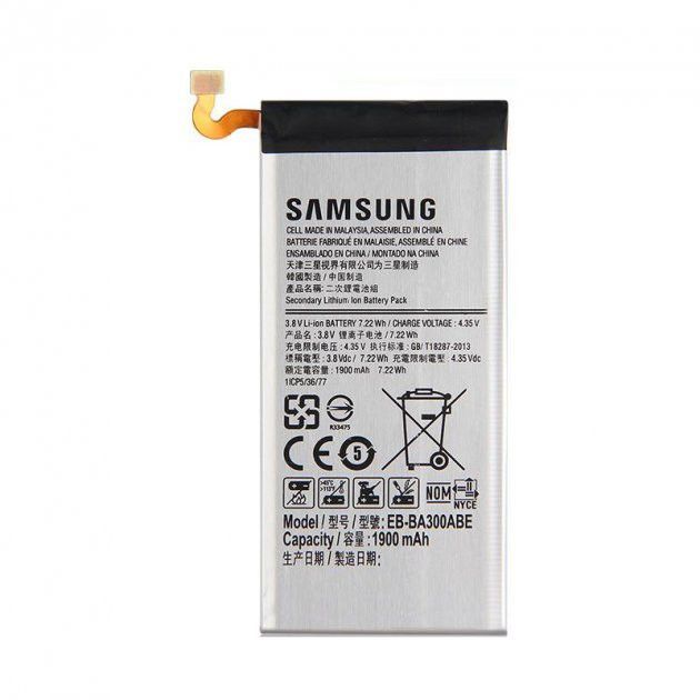 Аккумулятор Original Samsung Galaxy A3 2015 A300 (EB-BA300ABE) (1900 mAh)