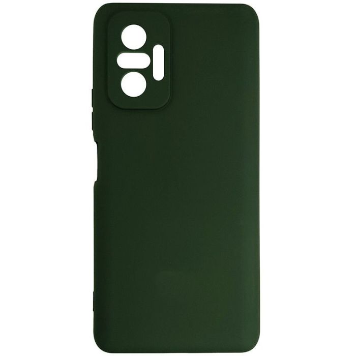 Чехол Silicone Case for Xiaomi Redmi Note 10 Pro Dark Green