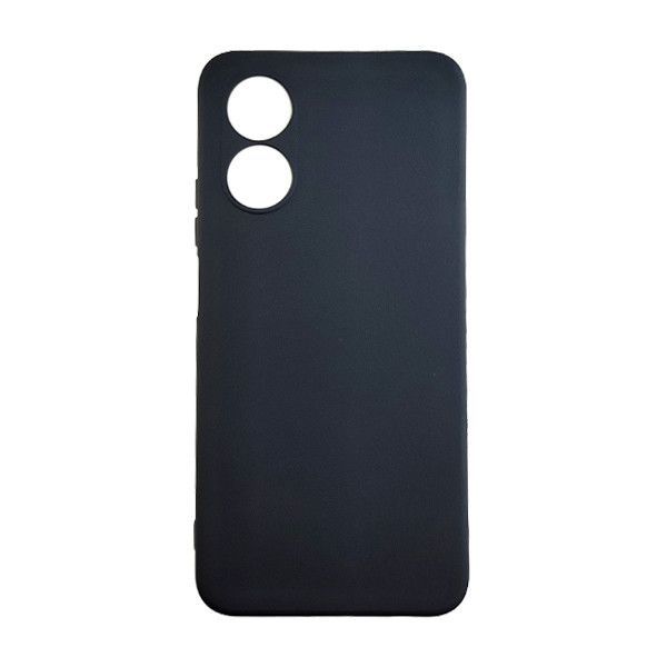 Чехол Silicone Case for Oppo A17 Black (18)