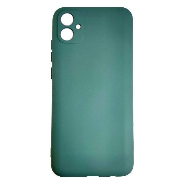 Чохол Silicone Case for Samsung A04E Dark Green (48)