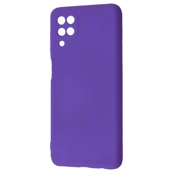 Чехол Silicone Case for Samsung M32/A22 Light Violet (41)