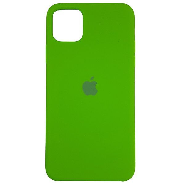 Чехол Copy Silicone Case iPhone 11 Pro Max Green (31)