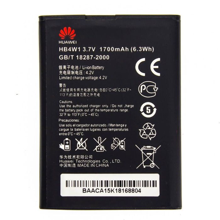 Аккумулятор для Huawei HB4W1H, HB4W1H для C8813, G510, G520, G525, H867G, U8686, U8685, U8951, Y210, Y530 Original PRC
