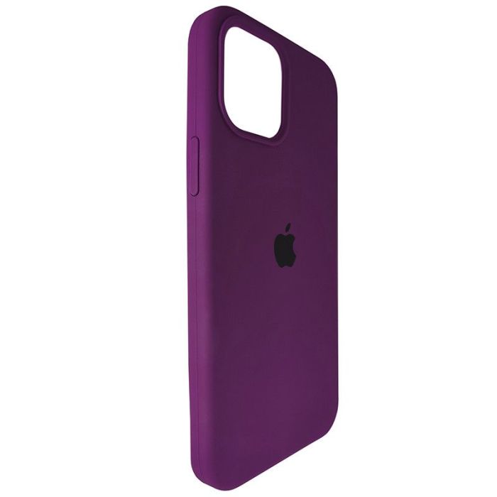 Чехол Copy Silicone Case iPhone 12 Pro Max Purpule (45)