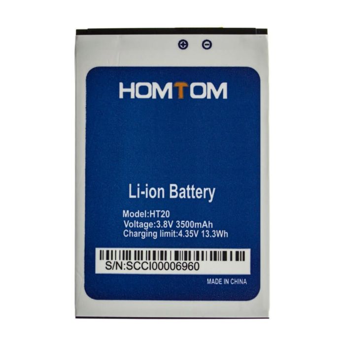 Аккумулятор для Homtom HT20 (3500mAh) Original PRC