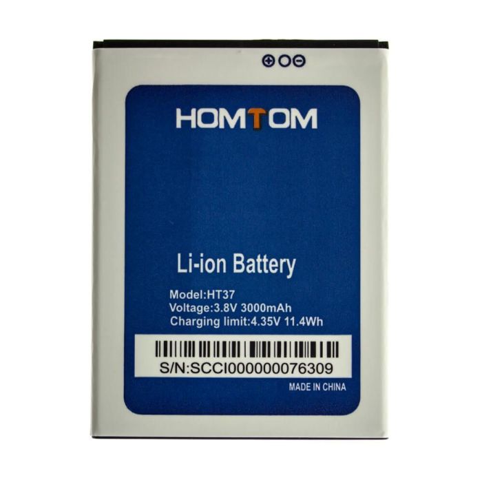 Аккумулятор для Homtom HT37, HT37 Pro (3000mAh) Original PRC