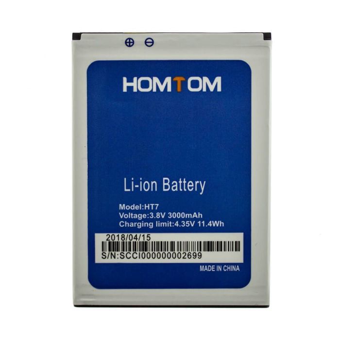Аккумулятор для Homtom HT7, HT7 Pro (3000mAh) Original PRC