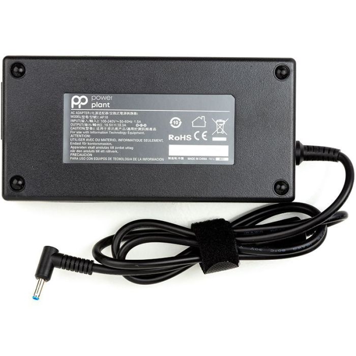 Блок живлення для ноутбука PowerPlant HP 220V, 19.5V 200W 10.3A (4.5*3.0)