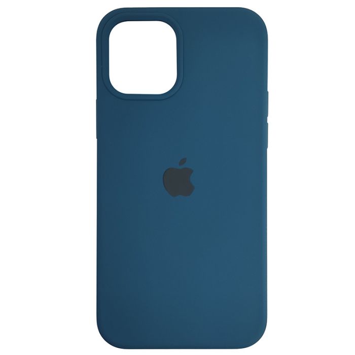 Чохол Copy Silicone Case iPhone 12/12 Pro Cosmos Blue (35)