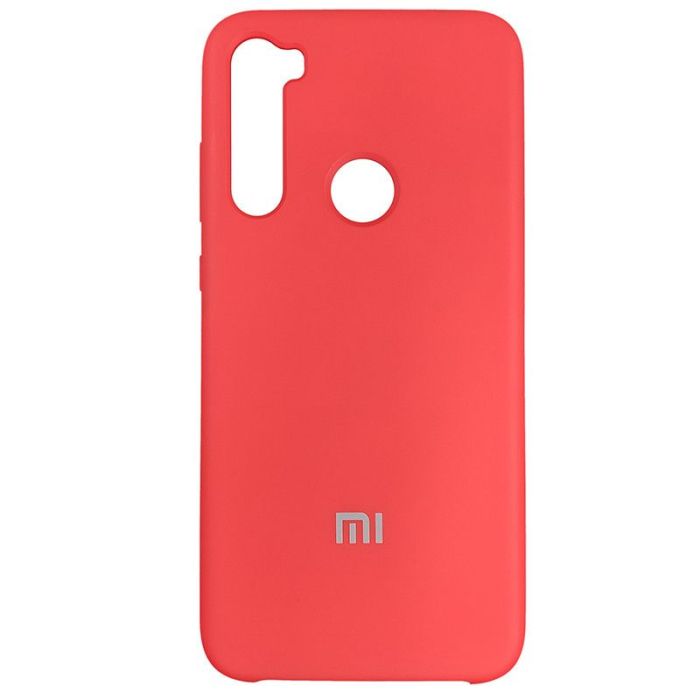 Чехол Silicone Case for Xiaomi Redmi Note 8 Red (14)