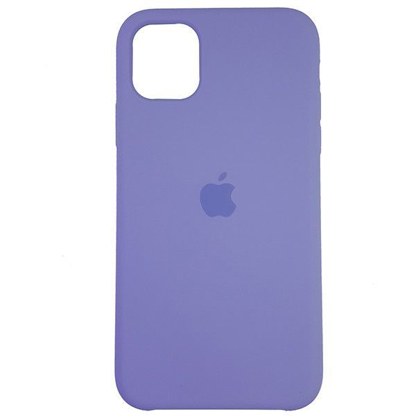 Чехол Copy Silicone Case iPhone 11 Light Violet (41)
