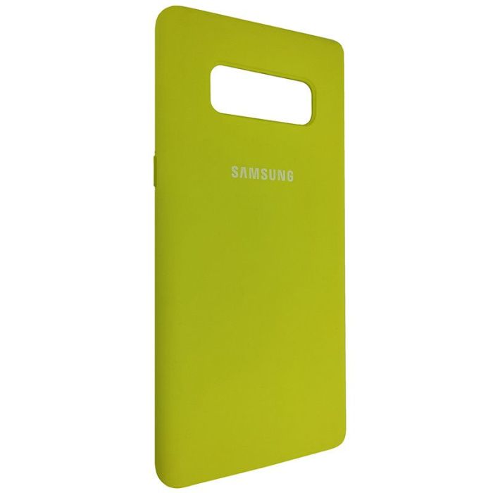 Чохол Silicone Case for Samsung Note 8 Sun Yellow (43)