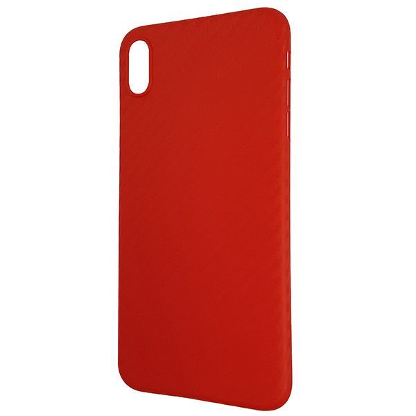 Чехол Anyland Carbon Ultra thin для Apple iPhone XS Max Red