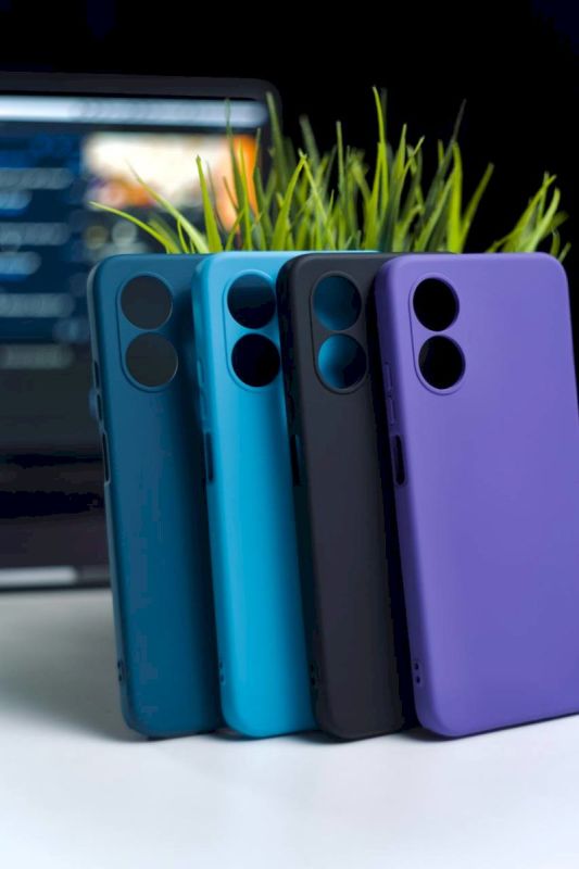 Чохол Silicone Case for Oppo A17 Cosmos Blue (31)