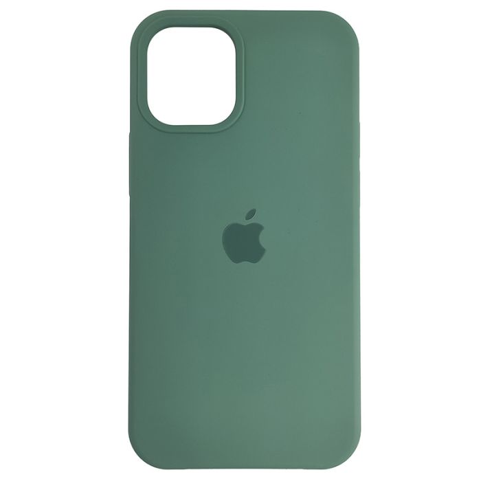 Чехол Copy Silicone Case iPhone 12 Mini Wood Green (58)