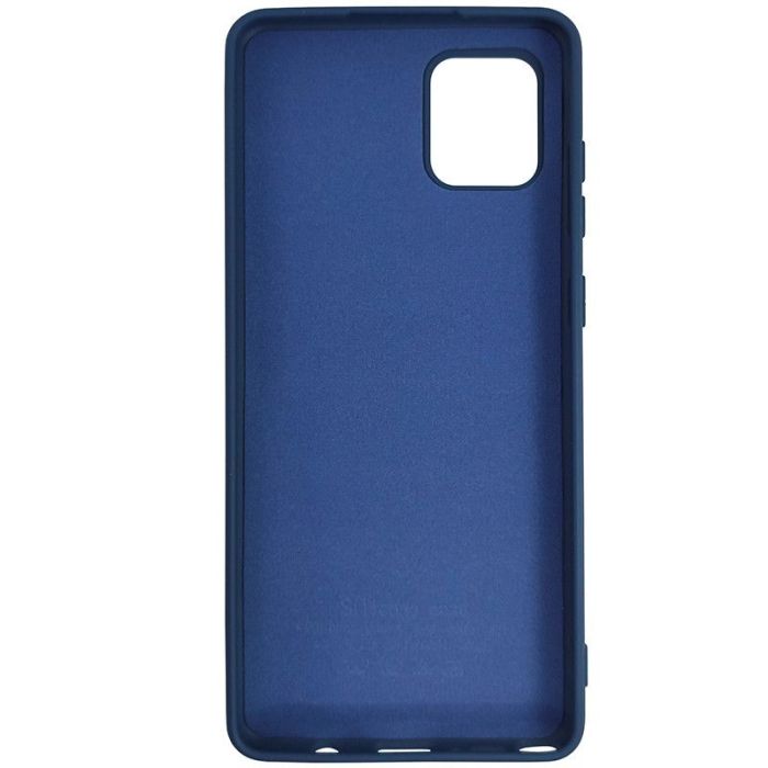Чехол Silicone Case for Samsung Note 10 Lite Cobalt Blue (40)