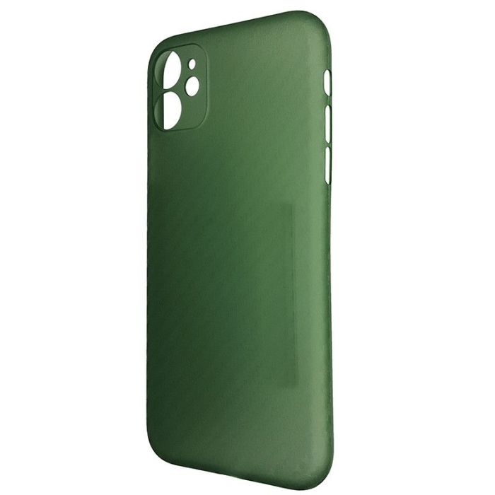 Чохол Anyland Carbon Ultra thin для Apple iPhone 11 Green