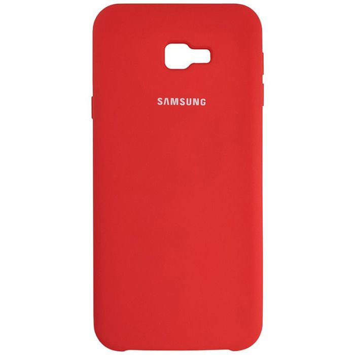 Чехол Silicone Case for Samsung J415 Red (14)