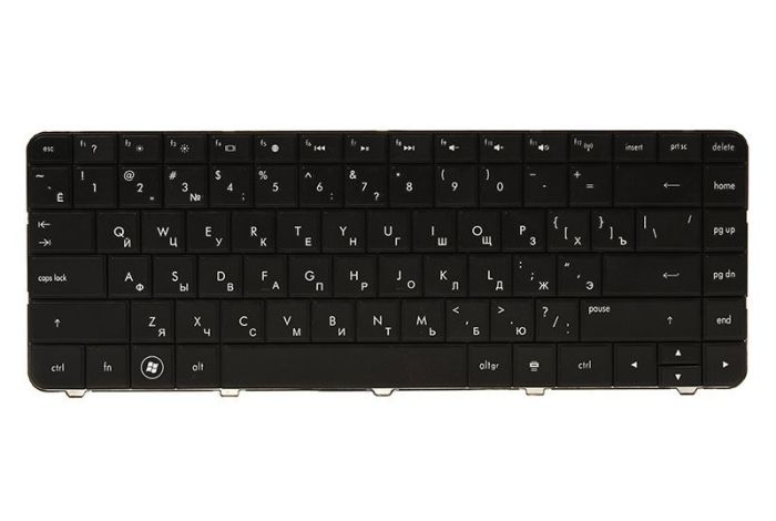 Клавіатура для ноутбука HP Pavilion G4 Чорна, чорна рамка