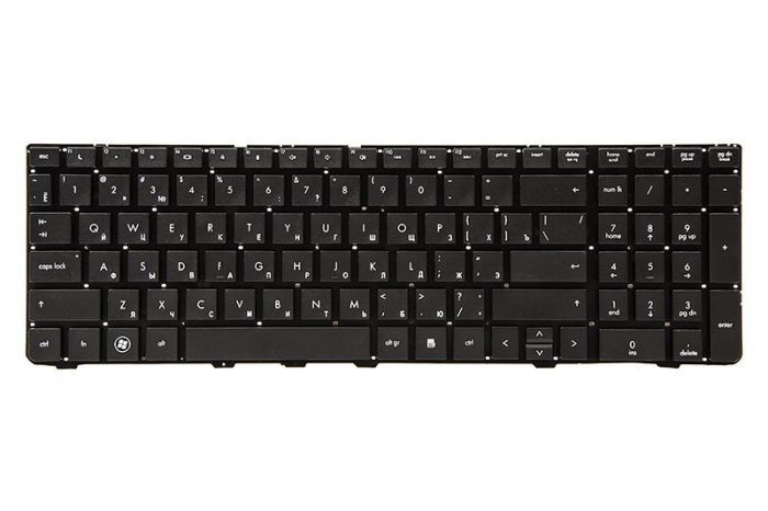 Клавіатура для ноутбука HP Probook 4530s, 4535s Чорна, Без рамки
