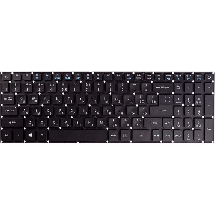 Клавіатура для ноутбука ACER Aspire VN7-793, VN7-793G Чорна, підсвічування