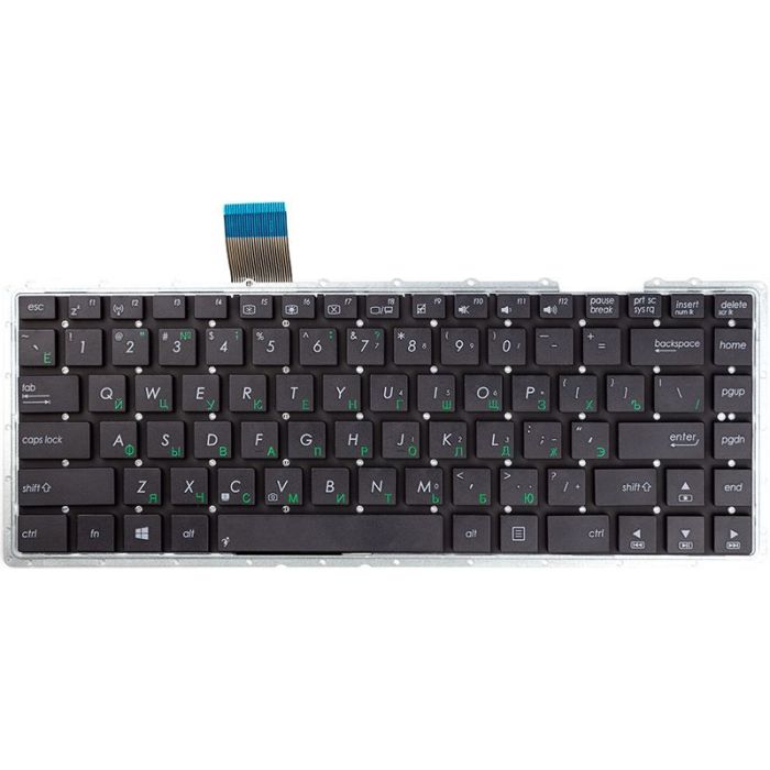 Клавиатура для ноутбука Asus X450J, A450CC, черный, без фрейму
