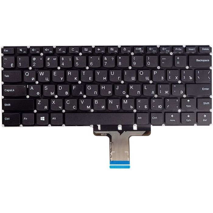 Клавиатура для ноутбука Lenovo Ideapad 510S-14ISK, 510S-14IKB черный