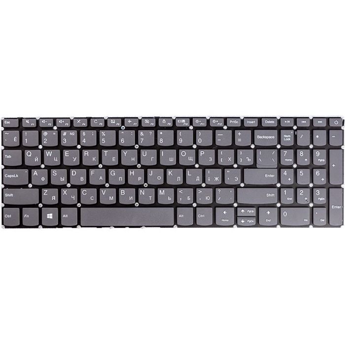 Клавіатура для ноутбука Lenovo Ideapad 320-15, 320-15ABR чорний