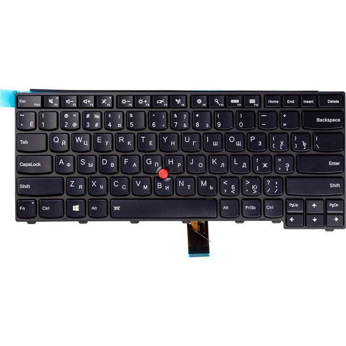 Клавіатура для ноутбука Lenovo Thinkpad T440, E431 чорний, підсвічування