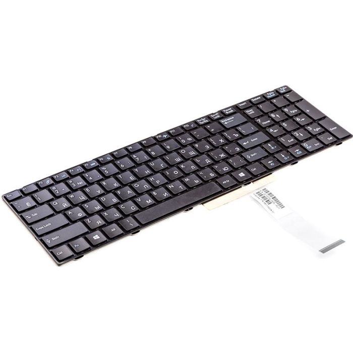 Клавіатура для ноутбука MSI GT660, A6200 чорний, чорний кадр