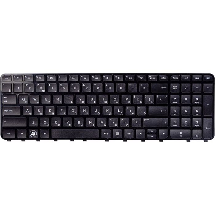 Клавиатура для ноутбука HP Envy/Pavilion M6-1000, M6-1045DX черный, черный фрейм