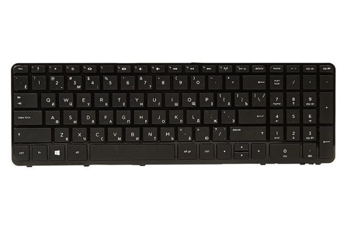 Клавіатура для ноутбука HP Pavilion SleekBook 15-E чорний, чорний кадр
