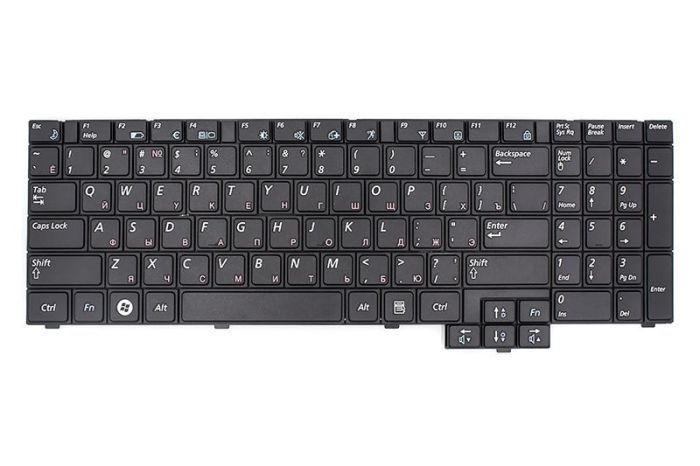 Клавиатура для ноутбука Samsung E352 черный, черный фрейм