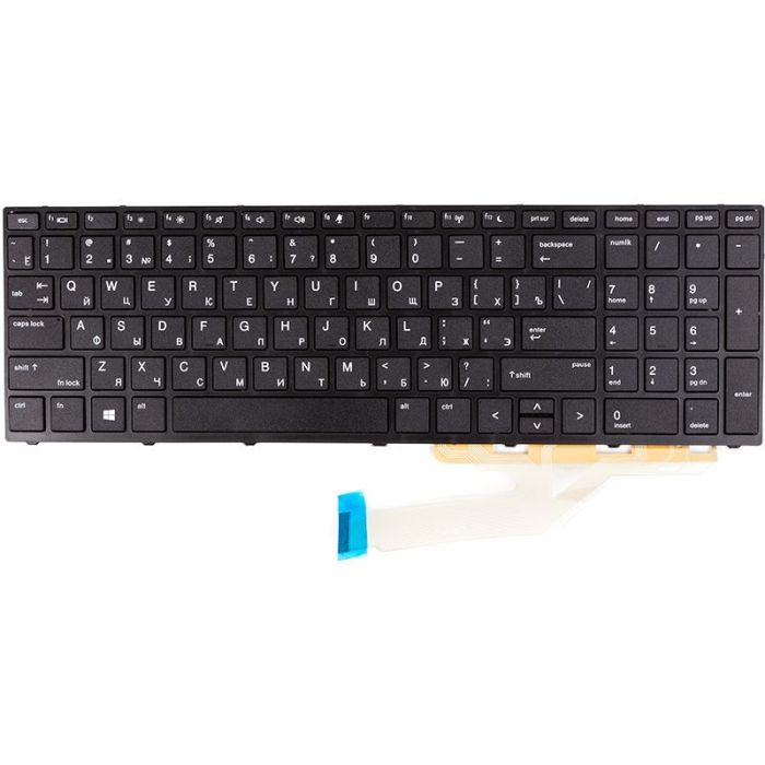 Клавіатура для ноутбука HP Probook 450 G5, 470 G5 з рамкою