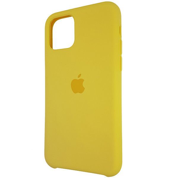 Чохол Copy Silicone Case iPhone 11 Pro Yellow (4)