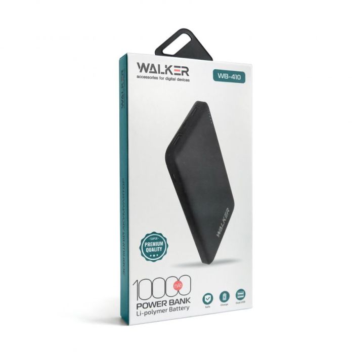 Power Bank WALKER WB-410 10000mAh black