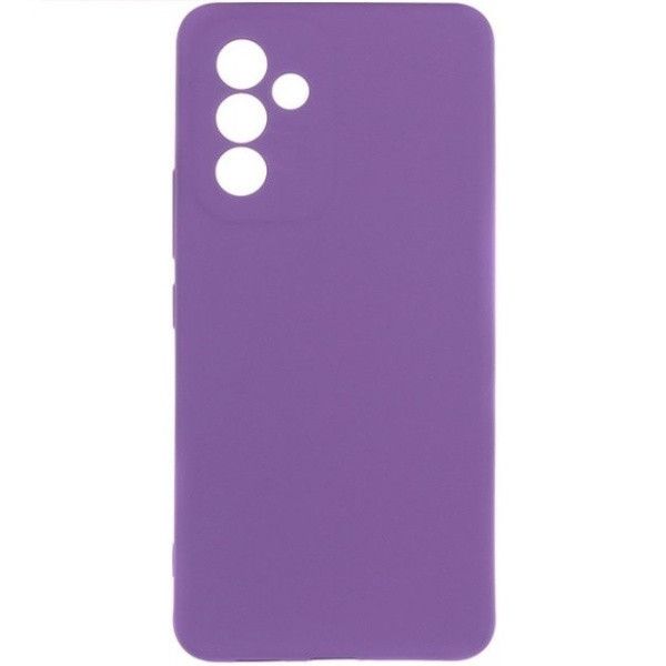 Чехол Silicone Case for Samsung A04s Light Violet (41)