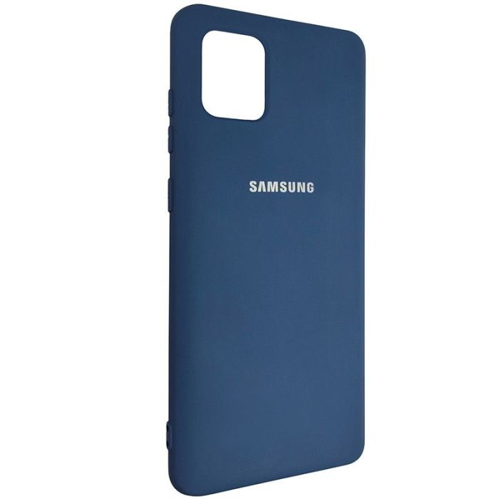 Чохол Silicone Case for Samsung Note 10 Lite Cobalt Blue (40)
