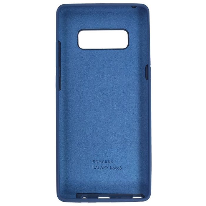 Чехол Silicone Case for Samsung Note 8 Blue (24)
