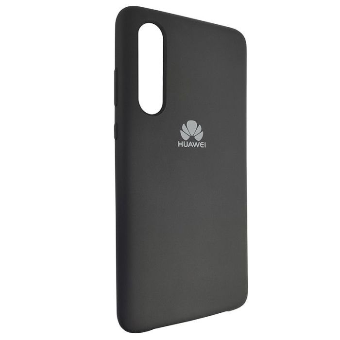 Чехол Silicone Case for Huawei P30 Black (18)