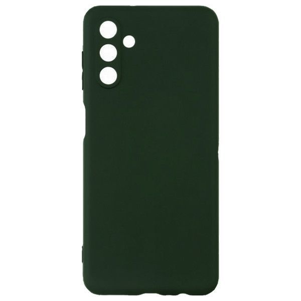 Чехол Silicone Case for Samsung A04s Dark Green (48)