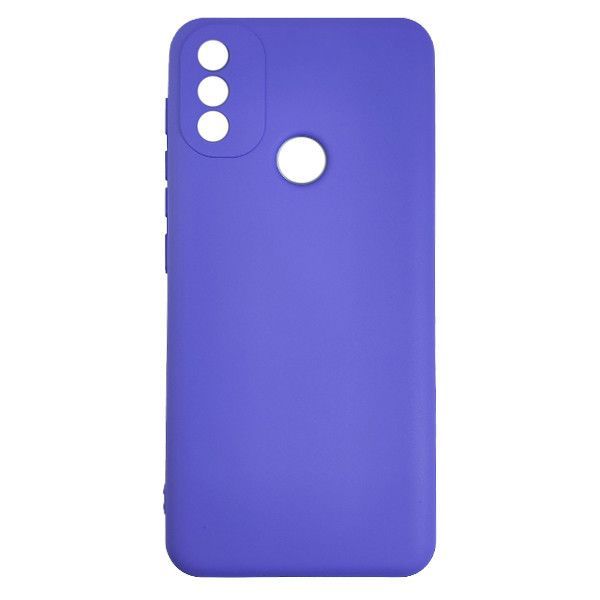 Чехол Silicone Case for Motorola E20 Purple (41)