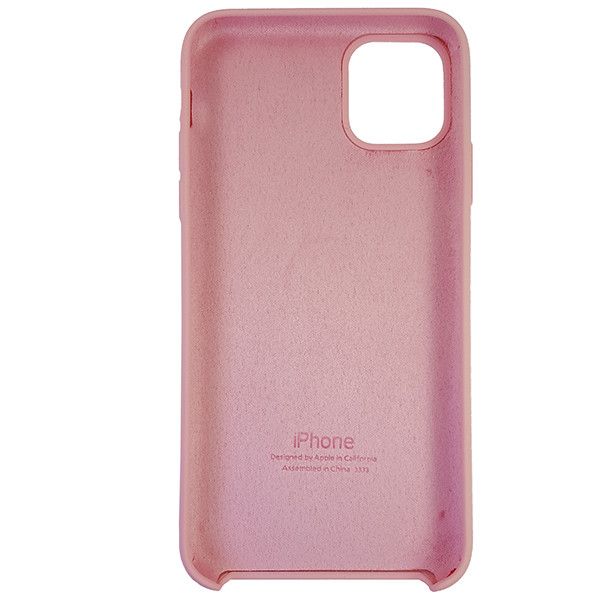 Чохол Copy Silicone Case iPhone 11 Pro Max Light Pink (6)