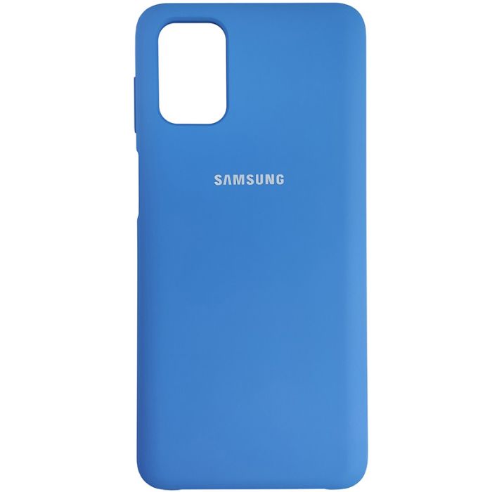 Чехол Silicone Case for Samsung M31s Blue (3)