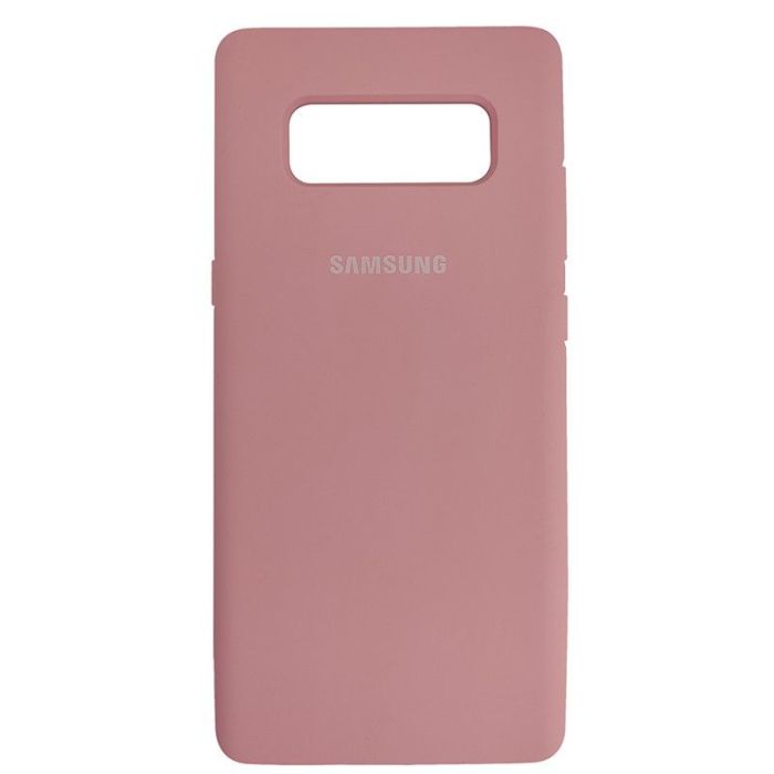 Чехол Silicone Case for Samsung Note 8 Pink (12)