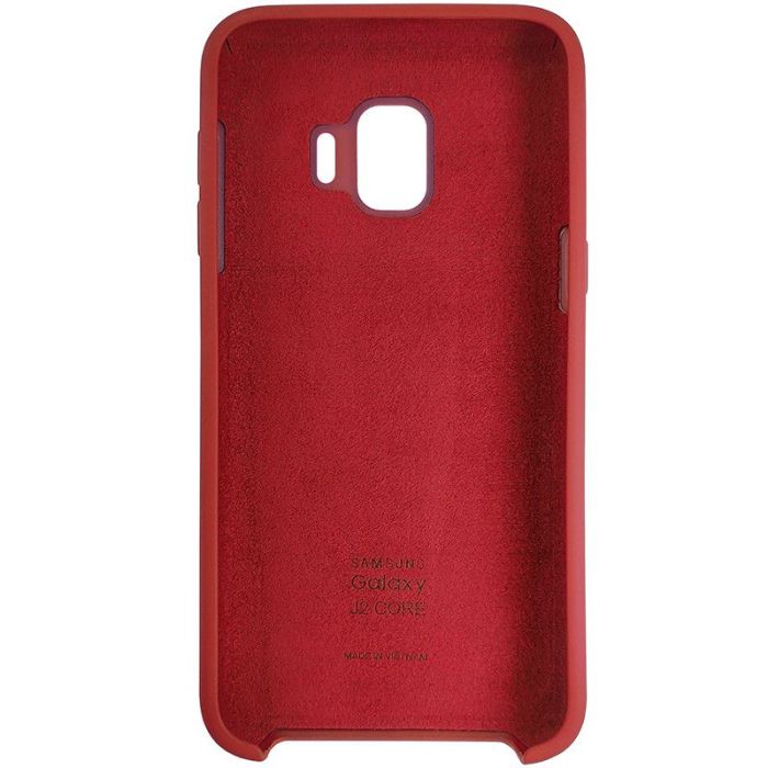 Чехол Silicone Case for Samsung J260 Red (14)
