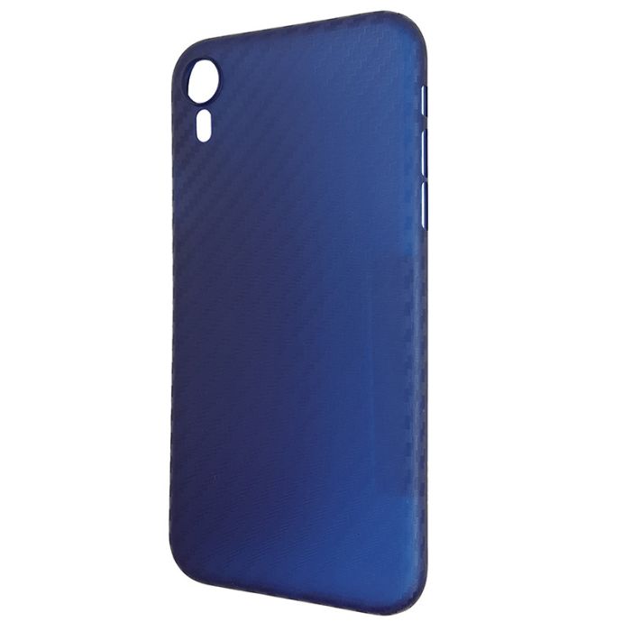 Чохол Anyland Carbon Ultra thin для Apple iPhone XR Blue