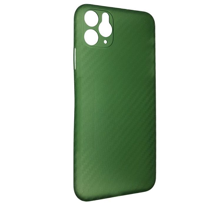 Чехол Anyland Carbon Ultra thin для Apple iPhone 11 Pro Max Green